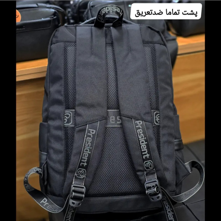 کوله پشتی اسپرت پریزیدنت مناسب لپ تاپ و دانشگاه و روزمره